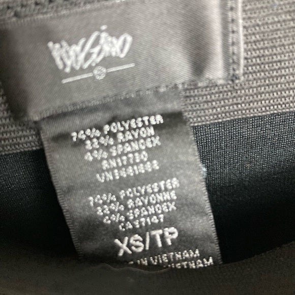 Stretch Pencil Skirt Size XS Black Grey Great Stretch - Picture 4 of 4